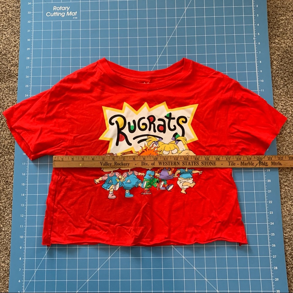 Red Rugrats Crop Top - Picture 3 of 4